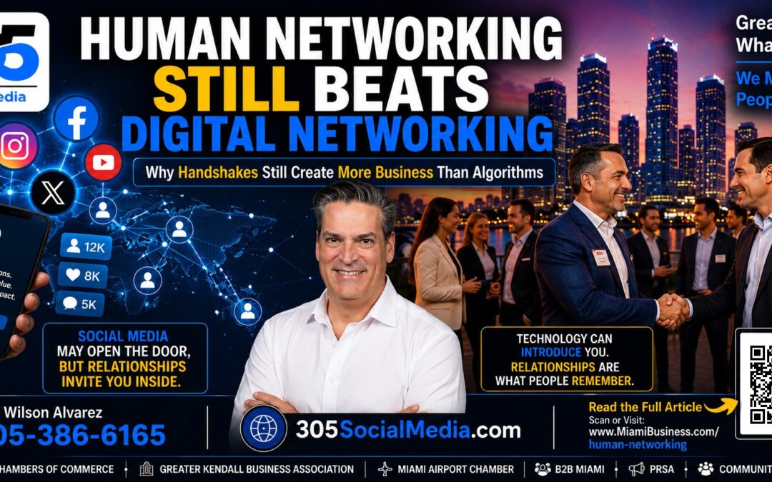 Human Networking Still Beats Digital Networking